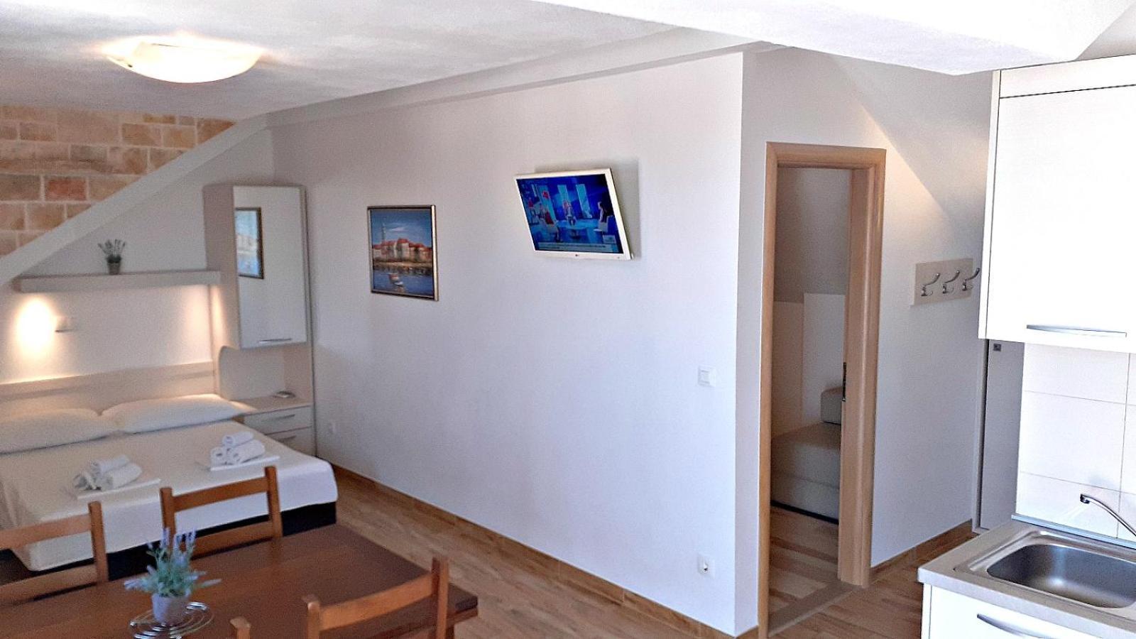 Apartments Villa Bonaca Baška Voda Szoba fotó